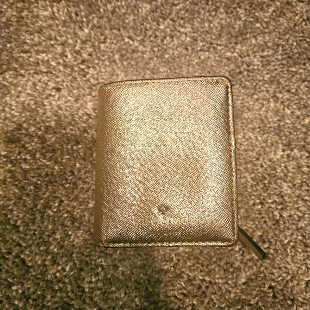 Kate Spade Gold Wallet
